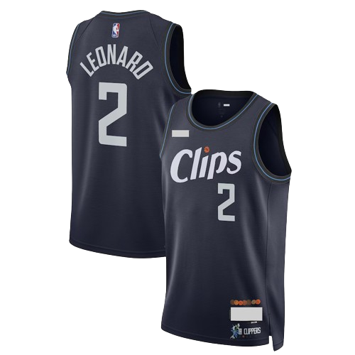 Los Angeles Clippers Navy Blue Jersey - City Edution