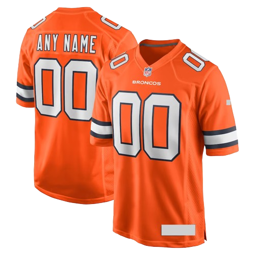 Denver Broncos Orange Alternate Team Jersey