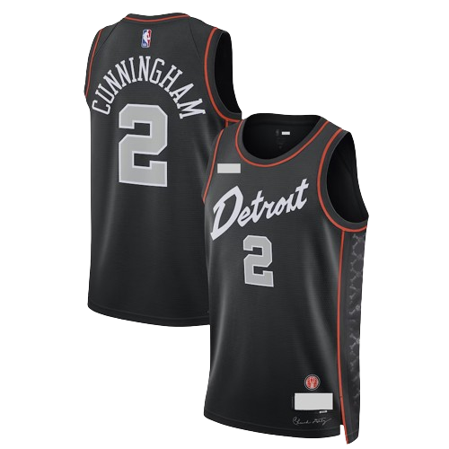 Detroit Pistons Black City Edition Jersey