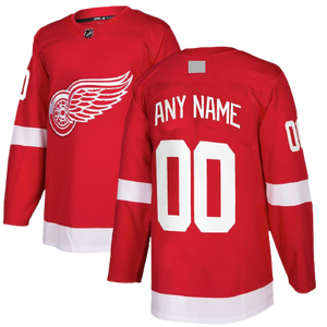 Detroit Red Wings Home Red Team Jersey