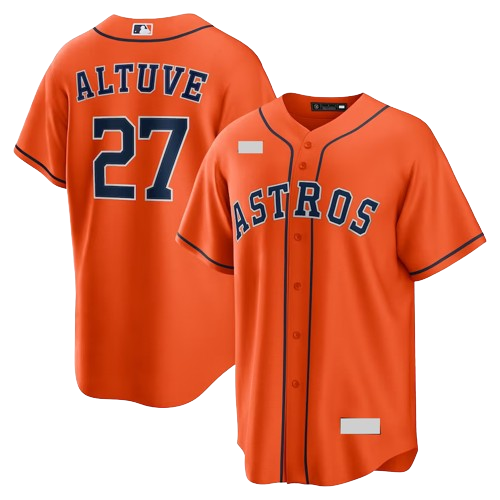 Houston Astros Orange Alternate Team Jersey