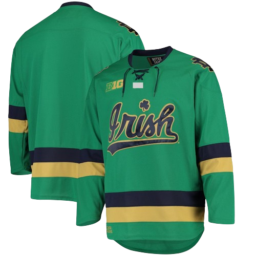 Notre Dame Green Hockey Jersey