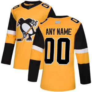Pittsburgh Penguins Gold Alternate Team Jersey