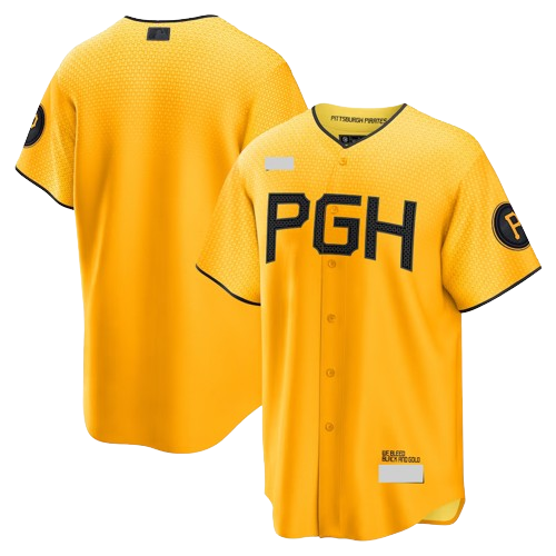 Pittsburgh Pirates City Connect Gold Team Jersey