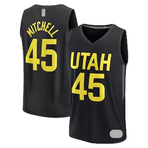 Utah Jazz Black Team Jersey