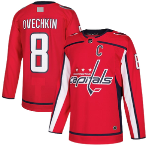 Washington Capitals Home Red Team Jersey