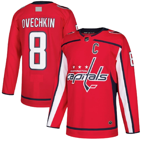 Washington Capitals Home Red Team Jersey