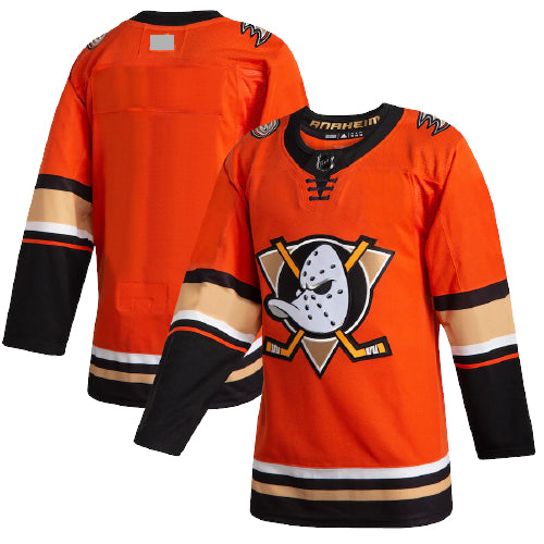 Anaheim Ducks Orange Alternate Team Jersey