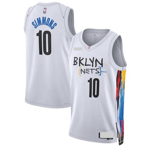 Brooklyn Nets White City Edition Jersey