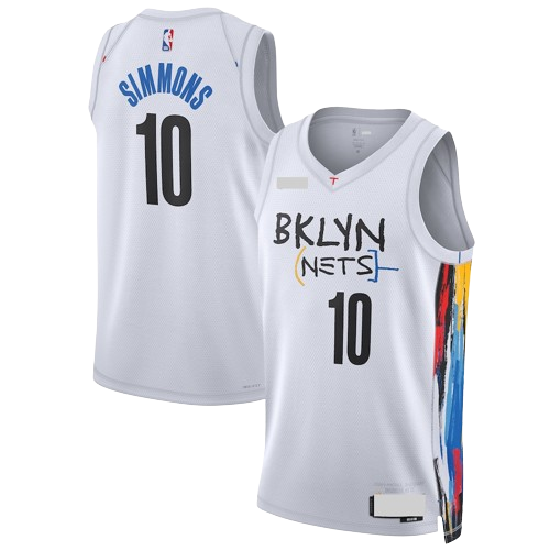 Brooklyn Nets White City Edition Jersey