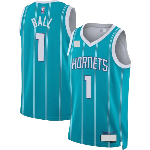 Charlotte Hornets Teal Icon Edition Jersey