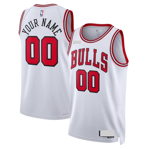 Chicago Bulls White Association Edition Jersey