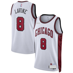 Chicago Bulls White Current City Edition Jersey