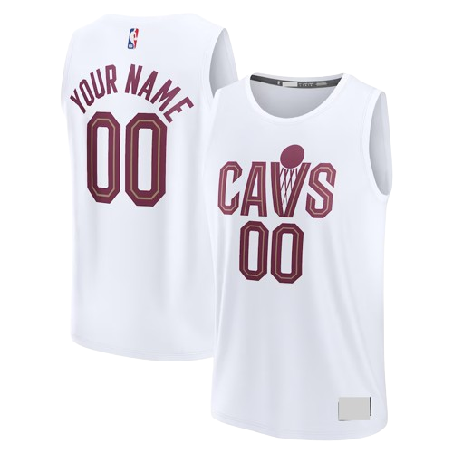 Cleveland Cavaliers White Association Edition Team Jersey
