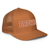 Browns Football Closed-back Trucker Cap