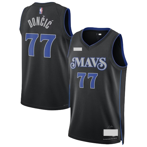 Dallas Mavericks Black City Edition Team Jersey