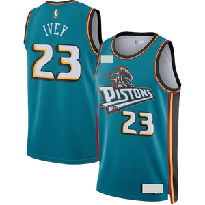 Detroit Pistons Teal Classic Edition Jersey