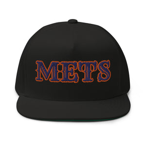 Mets Baseball Flat Bill Cap
