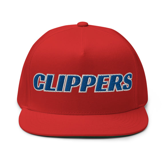 Clippers Flat Bill Cap