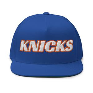 Knicks Basketball Flat Bill Cap