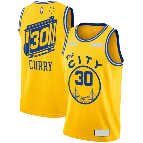 Golden State Warriors Yellow City Edition Jersey