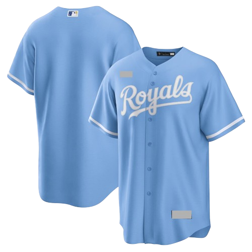 Kansas City Royals Light Blue Alternate Team Jersey