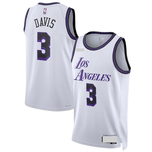 Los Angeles Lakers White City Edition Jersey