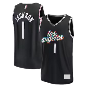 Los Angeles Clippers Black Team Jersey - City Edition