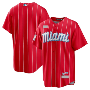 Miami Marlins Red City Connect Team Jersey