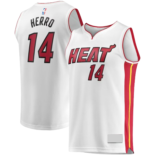 Miami Heat White Association Edition Team Jersey