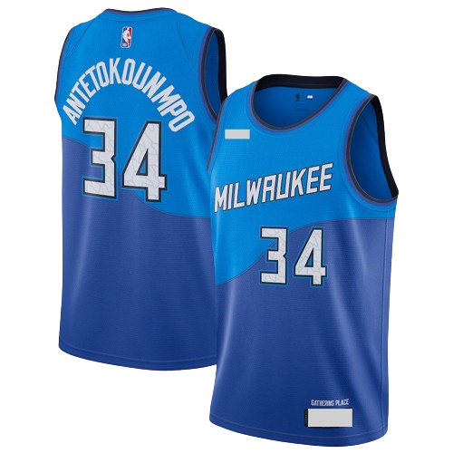 Milwaukee Bucks Blue City Edition Jersey