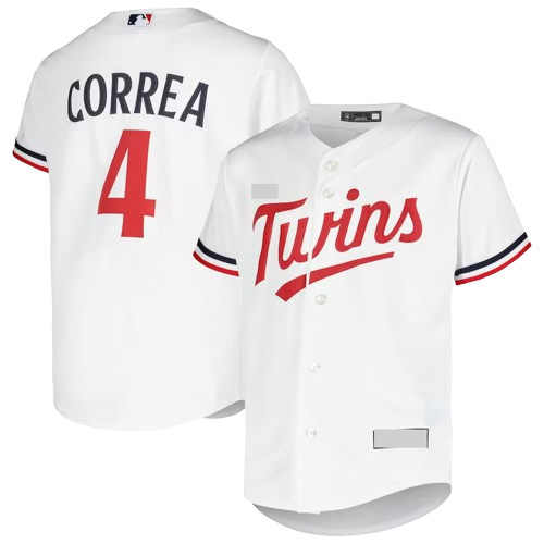 Minnesota Twins White Alternate Team Jersey