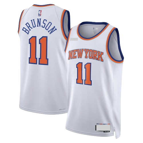 New York Knicks White Team Jersey
