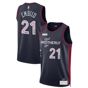 Philadelphia 76ers Black City Edition Team Jersey