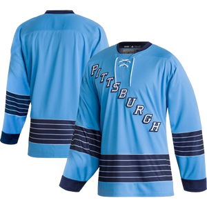 Pittsburgh Penguins Light Blue Team Jersey