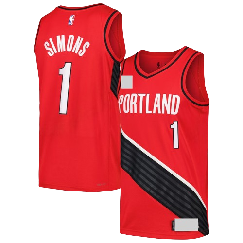 Portland Trail Blazers Red Statement Edition Jersey