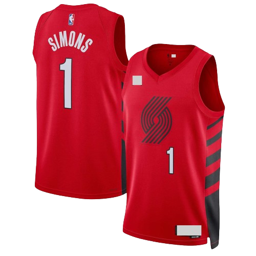 Portland Trail Blazers Red Statement Edition Jersey