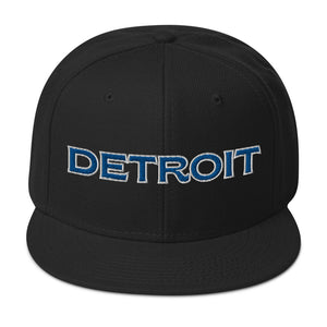 Detroit Football Snapback Hat