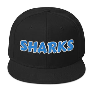 Sharks Hockey Snapback Hat