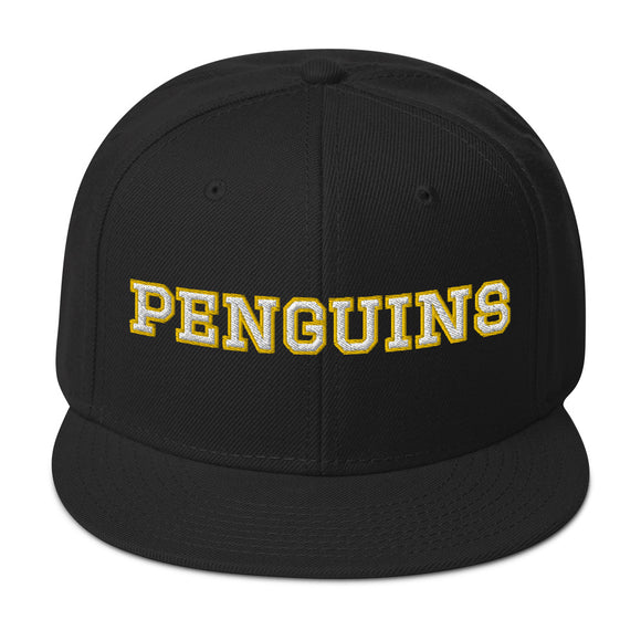 Penguins Hockey Snapback Hat