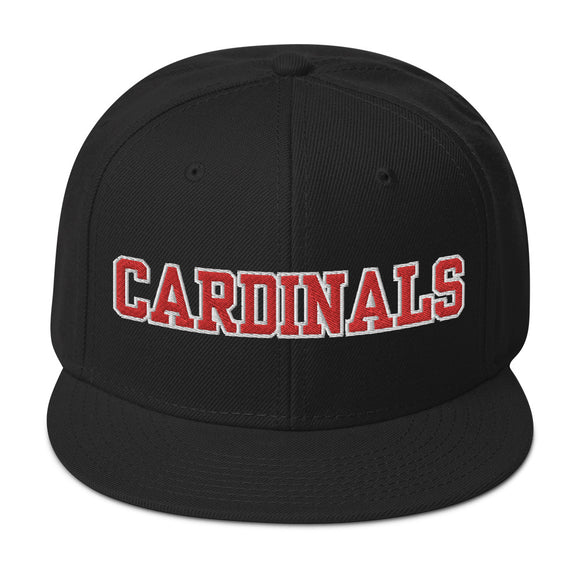 Cardinals Football Snapback Hat
