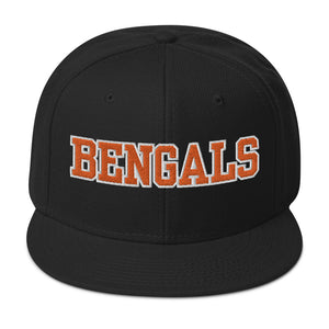 Bengals Football Snapback Hat