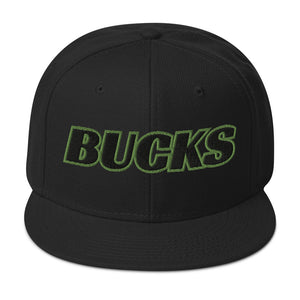 Bucks Basketball Snapback Hat