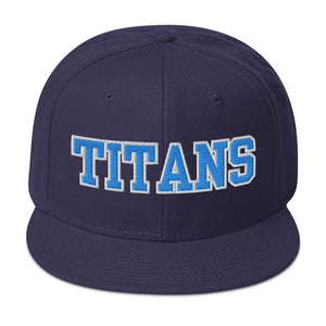 Titans Football Snapback Hat