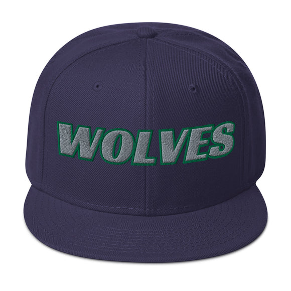 Timberwolves Basketball Snapback Hat