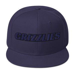 Grizzlies Basketball Snapback Hat
