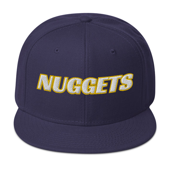 Nuggets Basketball Snapback Hat