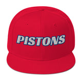 Pistons Basketball Snapback Hat