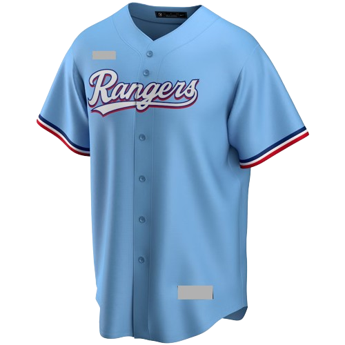 Texas Rangers Light Blue Team Jersey