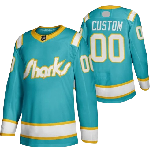 San Jose Sharks Home Reverse Retro 2.0 Team Jersey Elite Sports